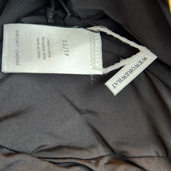 New We Wore What retro fruit print black one piece boho vacation swimsuit XS - Picture 7 of 12